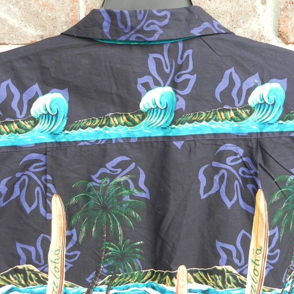 NWOT PARADISE STYLE Hawaiian Shirt, Size M,Vintage - Picture 7 of 8